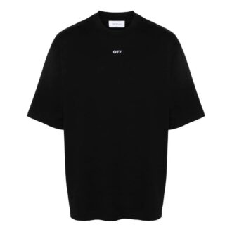 Arrows-broderi Bomulls-T-skjorte &laquo;Svart&raquo;