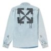 Arrows Denim-skjorte med lange ermer for menn
