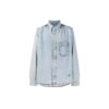 Arrows Denim-skjorte med lange ermer for menn