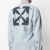 Arrows Denim-skjorte med lange ermer for menn