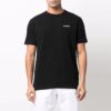 Arrows Logo-mønster, kort ermet, slim fit-versjon, svart