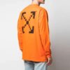 Arrows Logo-mønstertrykk, lange ermer, oransje