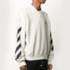 Arrows Logo-trykk Pullover for menn Grå/Hvit
