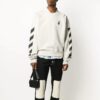 Arrows Logo-trykk Pullover for menn Grå/Hvit