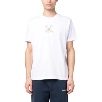 Arrows-Print Cotton Tee &laquo;White&raquo;
