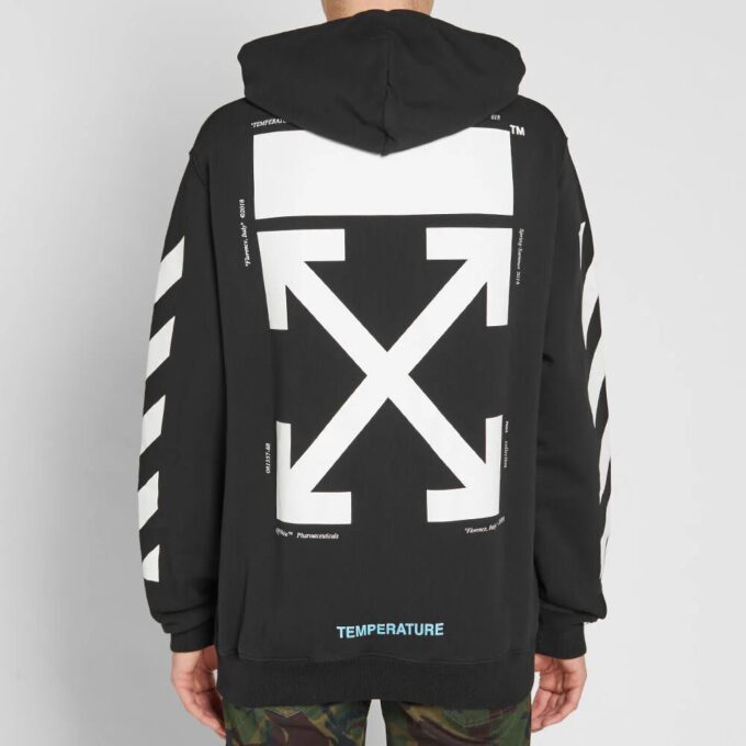 Arrows Sketch Herre Mona Lisa Normal Fit Genser