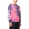 Arrows tie-dye-hettegenser «Pink»