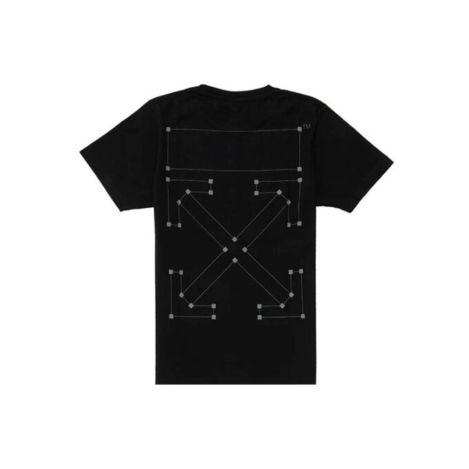 Backbone 3M Arrows Slim Tee Svart