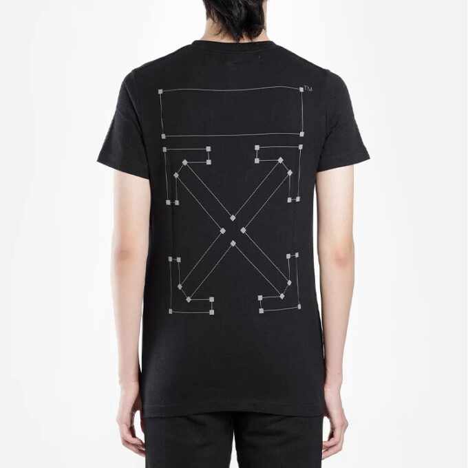 Backbone 3M Arrows Slim Tee Svart
