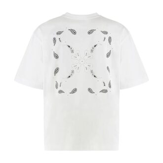 Bandana Arrow Skate kortærmet T-skjorte «Hvit»