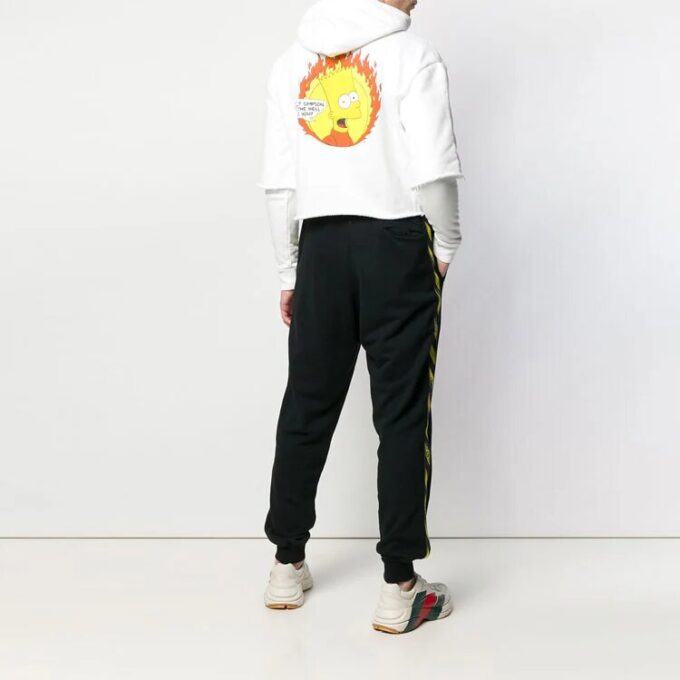 Bart-logo Slim Fit Shorts Ordinary Version Hvit