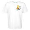 Bart Peace Sign SS Slim Tee &laquo;Hvit&raquo;