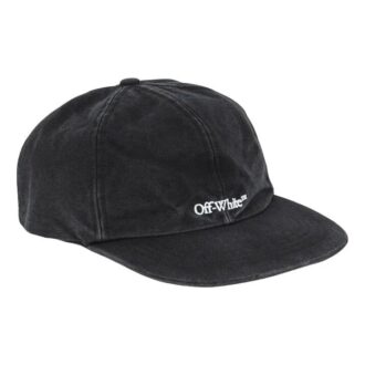 Baseballcap med logo, grå og hvit