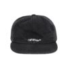 Baseballcap med logo, grå og hvit