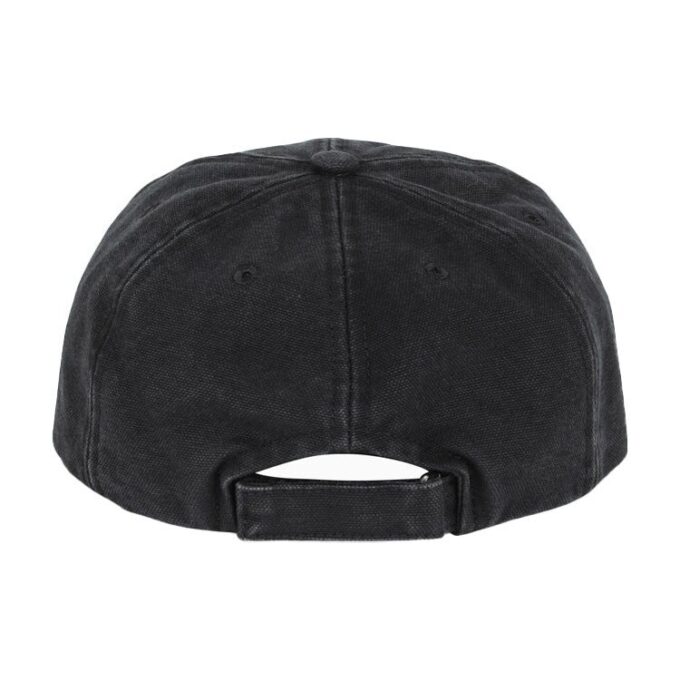 Baseballcap med logo, grå og hvit