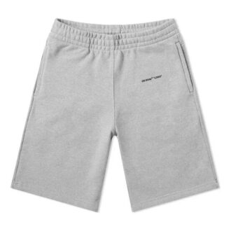 Basic Printing Small Logo Shorts Grå