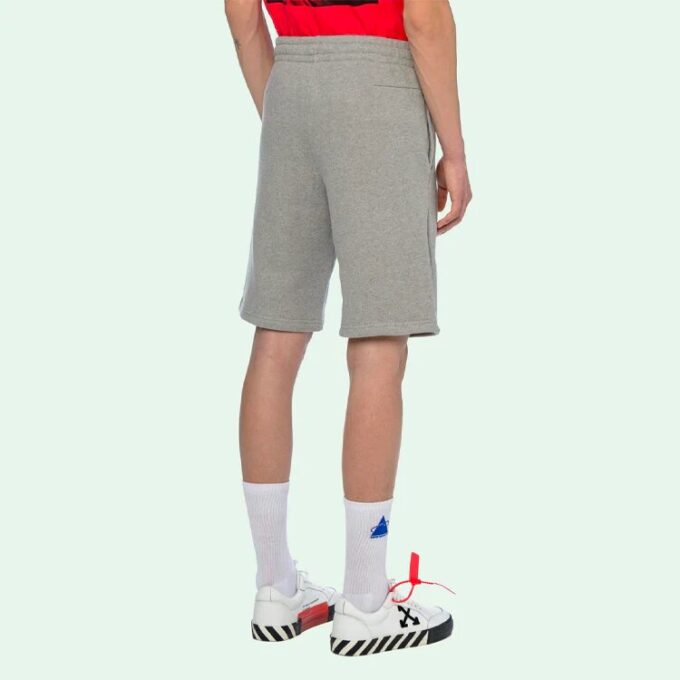 Basic Printing Small Logo Shorts Grå