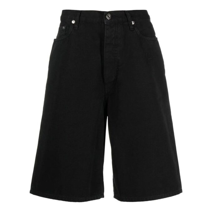 Bermudashorts i bomull «Svart»
