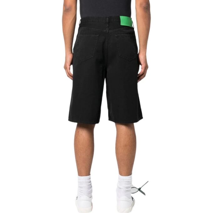 Bermudashorts i bomull «Svart»