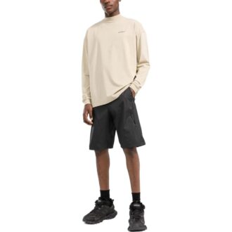 Bermudashorts med glidelås «Svart»
