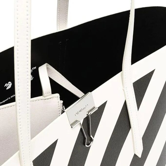 Binder Shopper Bag «White Black»