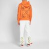 Blandede stoffer Street Style Enfarget bomullsbukser med logo