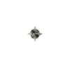 Bling Round mono-ørering