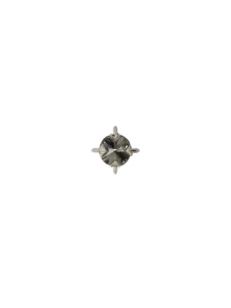 Bling Round mono-ørering
