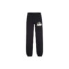 Bomulls joggebukse for menn med logo og løse striper