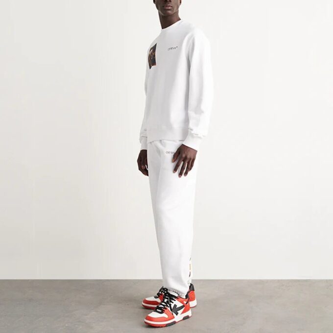 Bomullsgenser med Caravaggio-trykk FW22