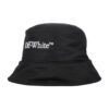 Bookish brodert logo-buckethat «Black»