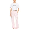Bookish Glowing Flower Crop T-skjorte