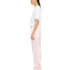 Bookish Glowing Flower Crop T-skjorte