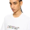 Bookish Glowing Flower Crop T-skjorte