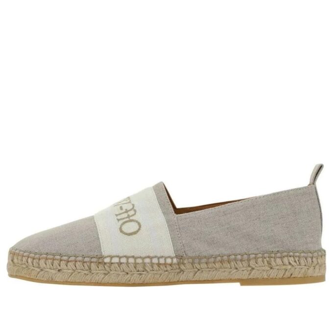 Bookish Linen Espadrillas &laquo;Lys beige hvit&raquo;