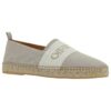 Bookish Linen Espadrillas &laquo;Lys beige hvit&raquo;