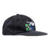 Brodert baseballcap Unisex Svart