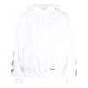 Broderte hettegenser «White»