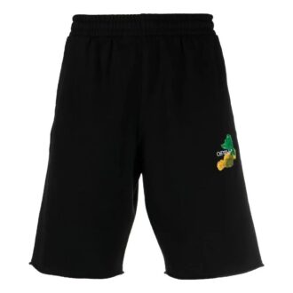 Brush Arrow Bermuda-shorts «Svart»