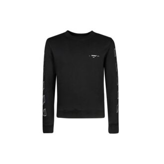 C O Virgil Abloh 3D Diag Lines-genser «Black White»
