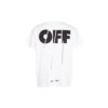 C O VIRGIL ABLOH FW CUT Alphabet kortærmet hvit