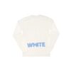 C O VIRGIL ABLOH FW Hvit Blå Splash Ink Langermet &laquo;White Blue&raquo;