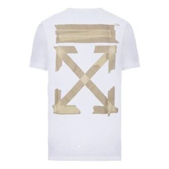 C/O Virgil Abloh Herre Hvit Tape Arrow Slim