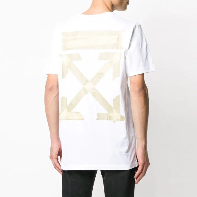 C/O Virgil Abloh Herre Hvit Tape Arrow Slim