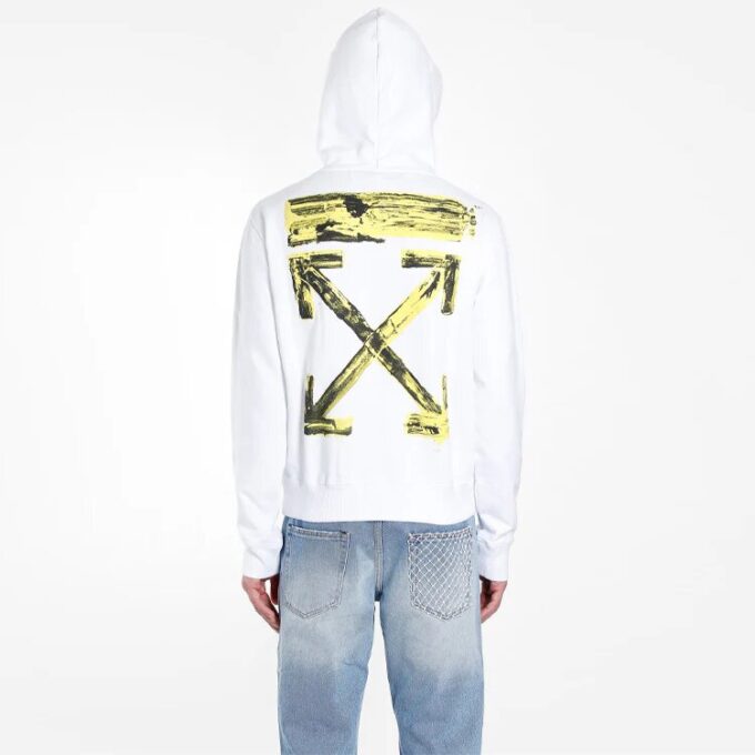 C/O Virgil Abloh Herre hvite akrylpiler, slim