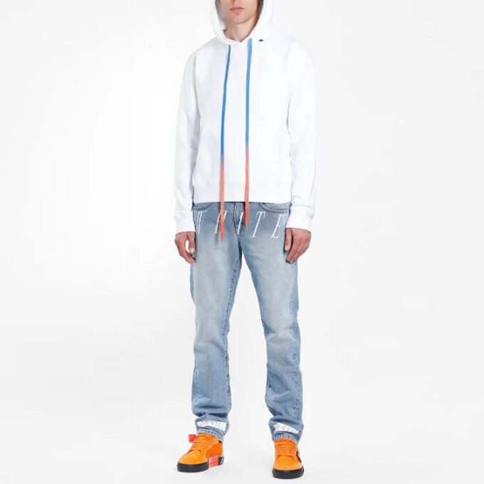 C/O Virgil Abloh Herre hvite akrylpiler, slim