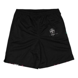 C/O Virgil Abloh Herre-shorts i svart Diag Stencil Mesh