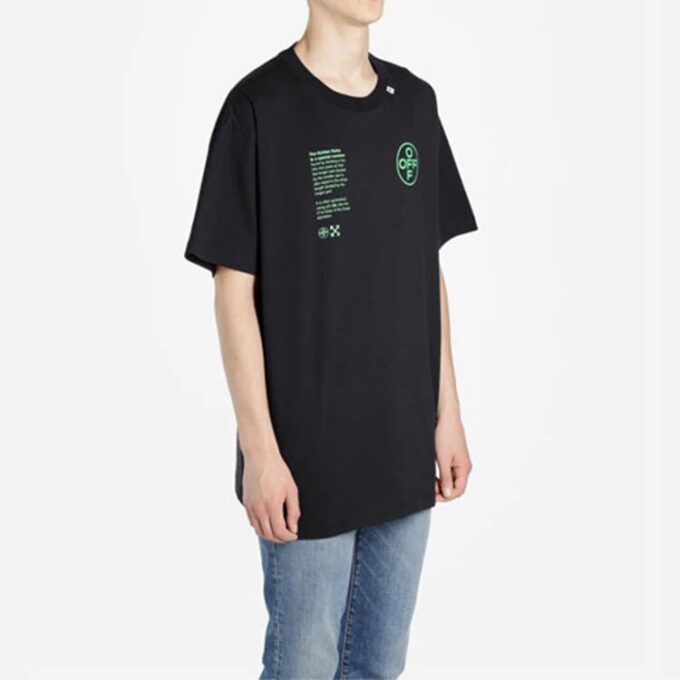 C/O Virgil Abloh Herre Svart Arch Shapes Over