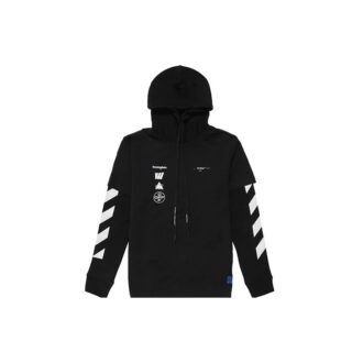 C/O Virgil Abloh Herre Svart Diag Mariana Hette-T-skjorte