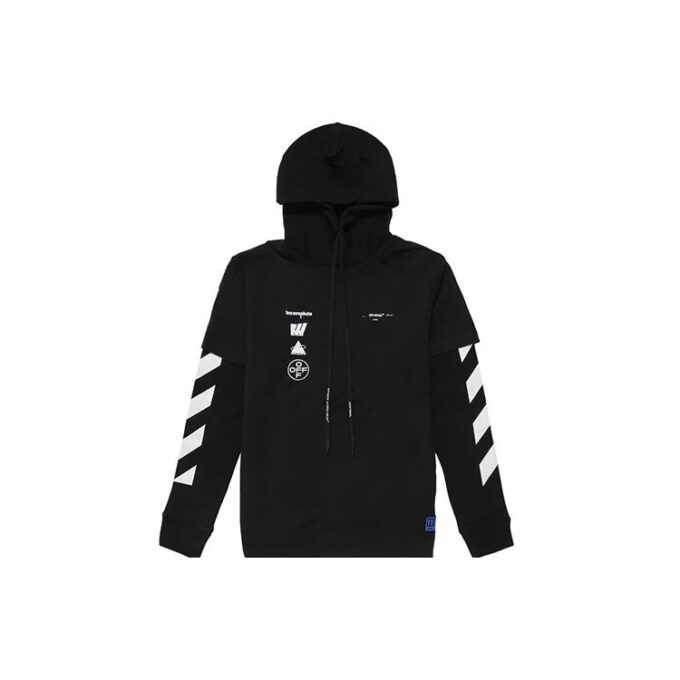 C/O Virgil Abloh Herre Svart Diag Mariana Hette-T-skjorte